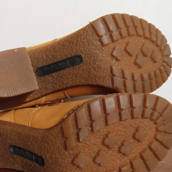 TIMBERLAND HIGH HEELS BOOTS WOMEN'S SIZE 8. - Picture 4 of 5